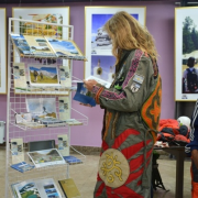Книжная выставка «Альпинизм и туризм без границ» на презентации РОО 