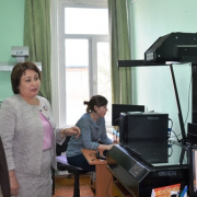 Рабочий визит сотрудников РГБ в г. Кызыле