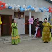 Открытие Центральной районной модельной библиотеки в с. Тээли Бай-Тайгинского района