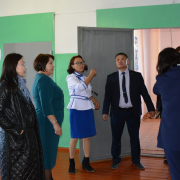 Рабочий выезд в Кызыл-Дагский сельский филиал Бай-Тайгинского кожууна