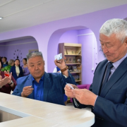 Состоялось открытие 11-ой модельной библиотеки в Республике Тыва