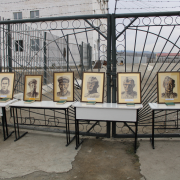 В Исправительной колонии № 1 состоялось открытие памятника тувинскому добровольцу – Кечил-оолу Тулушу