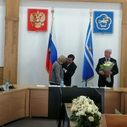 Торжественная церемония награждения государственными наградами Российской Федерации и Республики Тывы