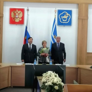 Торжественная церемония награждения государственными наградами Российской Федерации и Республики Тывы
