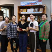 В универсальном читальном зале Национальной библиотеке Тувы прошёл турнир по настольному теннису «Марафон здоровья». В универсальном читальном зале Национальной библиотеке Тувы прошёл турнир по настольному теннису «Марафон здоровья».