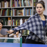 В универсальном читальном зале Национальной библиотеке Тувы прошёл турнир по настольному теннису «Марафон здоровья». В универсальном читальном зале Национальной библиотеке Тувы прошёл турнир по настольному теннису «Марафон здоровья».