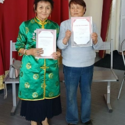 «Аас чогаал – Тыва культураның өндүр бедии» деп аттыг хемчег Кызылдың кырганнар болгаш инвалидтер дазылга бажыңынга болуп эрткен «Аас чогаал – Тыва культураның өндүр бедии» деп аттыг хемчег Кызылдың кырганнар болгаш инвалидтер дазылга бажыңынга болуп эрткен