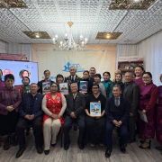 «Номчу, Тыва!» деп ном фестивалынынга чурт-шинчилел чогаалының килдизинге Тускайлаттынган шериг операциязында (ТШО) хамаарышкан чогаалчылар-биле солун ужуражылга «Номчу, Тыва!» деп ном фестивалынынга чурт-шинчилел чогаалының килдизинге Тускайлаттынган шериг операциязында (ТШО) хамаарышкан чогаалчылар-биле солун ужуражылга