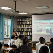 В рамках лектория «КЛАССный ученый» в Национальной библиотеке прошло занятие для студентов Кызылского транспортного техникума, посвященное «малой энергетике» Тувы