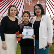 Открытие детской площадки книжного фестиваля «Читай, Тыва!»