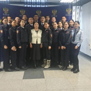 В рамках цикла мероприятий «Неделя правовых знаний» и Дня юриста Национальная библиотека Тувы организовала экскурсию для студентов КТЭП в Верховный суд Тувы