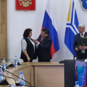 Ирине Скорых присвоено звание „Заслуженный работник культуры Республики Тыва“