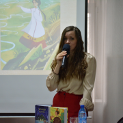 Завершилась творческая встреча с Анастасией Перковой Завершилась творческая встреча с Анастасией Перковой