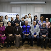 Чылгычы Чимит-Доржуевич Ондарның төрүттүнгенинден бээр 70 чыл оюнга тураскааткан сактыышкын - ужуражылга болуп эрткен Чылгычы Чимит-Доржуевич Ондарның төрүттүнгенинден бээр 70 чыл оюнга тураскааткан сактыышкын - ужуражылга болуп эрткен