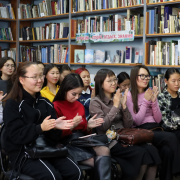 В Национальной библиотеке прошел час творчества к юбилею Галины Мунзук