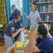 В Национальной библиотеке прошло занятие в рамках проекта «Игротека.Биб»