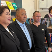 В Туве открылась девятнадцатая модельная библиотека