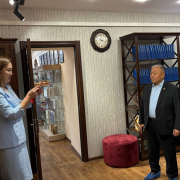 В Туве открылась девятнадцатая модельная библиотека