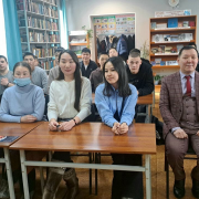 Встреча с Айдашем Хертеком прошла в Национальной библиотеке Встреча с Айдашем Хертеком прошла в Национальной библиотеке