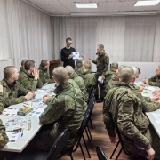 ️В Национальной библиотеке прошёл вечер настольных игр «Наш весёлый Новый год» для солдат-срочников ️В Национальной библиотеке прошёл вечер настольных игр «Наш весёлый Новый год» для солдат-срочников