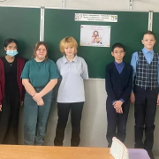 Национальная библиотека провела урок здоровья в лицее № 15