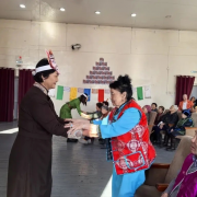 Литературно-краеведческий час «Амыргын-на Шагаа – биле!» в Кызылском доме-интернате для престарелых и инвалидов