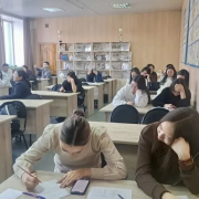 Национальная библиотека провела встречу с Александром Монгушем