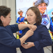 Награждение активистов профсоюза республиканских библиотек