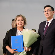 Директор Национальной библиотеки Ирина Эртине приняла участие в расширенной коллегии Министерства культуры Тувы