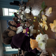 В Национальной библиотеке Тувы прошли мастер-классы «Весенний калейдоскоп идей» к Международному женскому дню