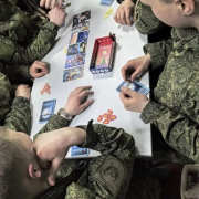 ️В Национальной библиотеке прошёл вечер настольных игр «Наш весёлый Новый год» для солдат-срочников ️В Национальной библиотеке прошёл вечер настольных игр «Наш весёлый Новый год» для солдат-срочников