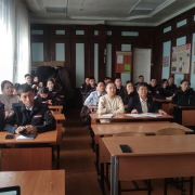 Занятие для студентов в рамках познавательной программы «КЛАССный ученый»