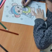 Национальная библиотека Тувы посетили детей в Центре социальной помощи Кызыла новогодней акцией