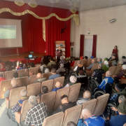 Сергей Бадырааның 75 харлаан юбилейинге тураскааткан «Ындынналган аялгалар чаяакчызы» деп байырлыг ужуражылга болуп эрткен