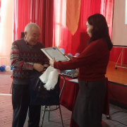 Сергей Бадырааның 75 харлаан юбилейинге тураскааткан «Ындынналган аялгалар чаяакчызы» деп байырлыг ужуражылга болуп эрткен