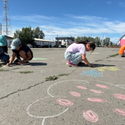 «Рисуем лето на асфальте»
