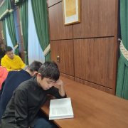 В библиотеке при монастыре «Тубтен Шедруб Линг» продолжается цикл мероприятий «Библиолекторий»