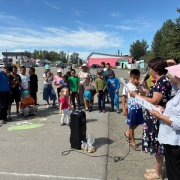 «Рисуем лето на асфальте»