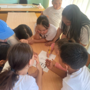 Национальная библиотека провела игровую программу «Игра для мускулов ума» к Международному дню шахмат