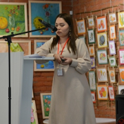 29 ноября молодые библиотекари России делились своими практиками на Межрегиональном мастер-форуме «Библиотека и молодежь» в г. Красноярск