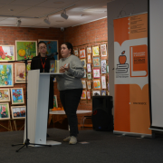 29 ноября молодые библиотекари России делились своими практиками на Межрегиональном мастер-форуме «Библиотека и молодежь» в г. Красноярск
