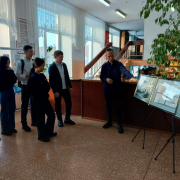 В Кызылском транспортном техникуме открылась выставка «Конституция – основа избирательной системы»