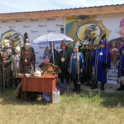 Национальная библиотека представила выставку на фестивале «Дунгур»