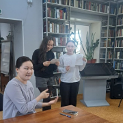 Психологический тренинг прошел в Национальной библиотеке