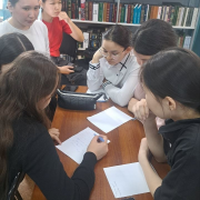 Психологический тренинг прошел в Национальной библиотеке