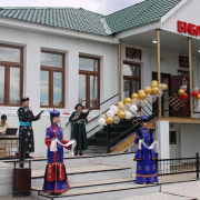 Сегодня состоялось открытие первой библиотеки по проекту «Сорунза»