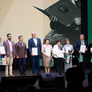 Директор Национальной библиотеки Тувы Ирина Эртине стала лауреатом в номинации «Вместе сильнее»