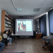 Лекция молодого искусствоведа Айжэн Ондар о творчестве Рафаэля Санти