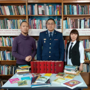 Пушкинская библиотека Тувы подарила книги осужденным и провела в ИК-1 УФСИН России по Туве декламацию стихов
