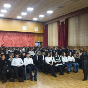 Студенты Кызылского транспортного техникума познакомились с Героями России – участниками специальной военной операции